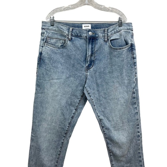 Hudson Jeans Zane Skinny Stretch Zip Fly 5 Pocket Blue Men Size 36W - Picture 2 of 8